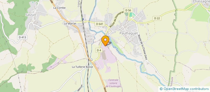 localisation de l'entreprise ELISE  IMMOBILIER AVENIR  COUTEUGES