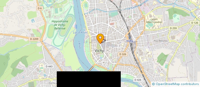 localisation de l'entreprise ELISE RENAULT à VICHY