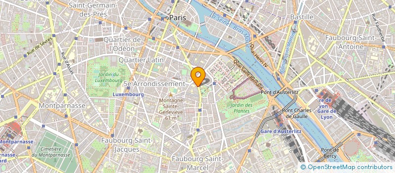 localisation de l'entreprise ELISEE BATIMENT à PARIS