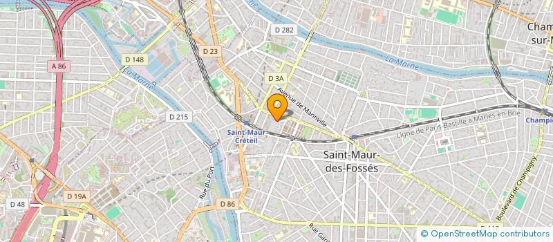 localisation de l'entreprise ELISEN à SAINT-MAUR-DES-FOSSES