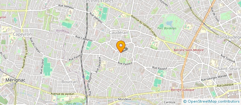 localisation de l'entreprise ELISEO  BORDEAUX