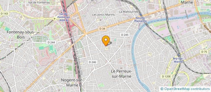 localisation de l'entreprise ELISEO CONSULTING  LE PERREUX-SUR-MARNE