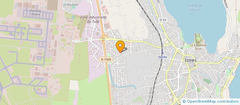 localisation de l'entreprise ELISIA ASSO  ISTRES