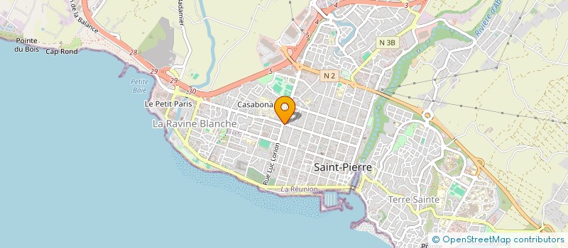 localisation de l'entreprise ELISMATH à SAINT-PIERRE