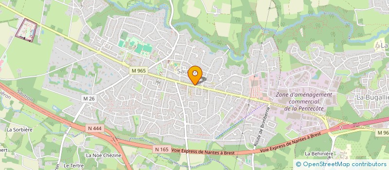 localisation de l'entreprise ELISO  SAUTRON