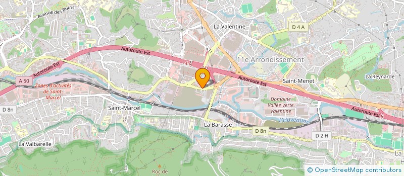 localisation de l'entreprise ELISSA à MARSEILLE