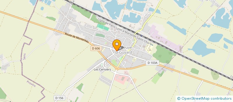 localisation de l'entreprise ELISSA  VILLENEUVE-LA-GUYARD