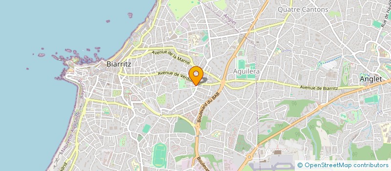 localisation de l'entreprise ELISSALDE PHILIPPE ET MARIE CHRISTINE à BIARRITZ