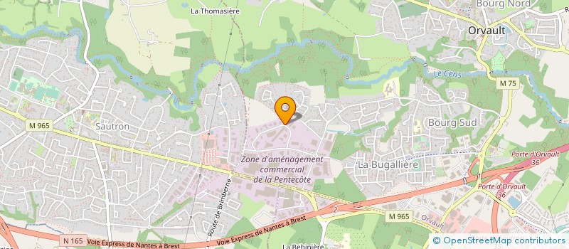 localisation de l'entreprise ELISTA CONSEILS  SAINT-HERBLAIN