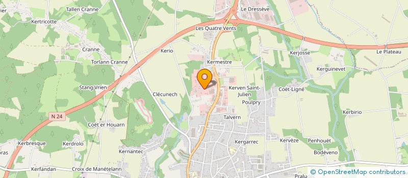 localisation de l'entreprise ELISTEPH IMMO  BAUD