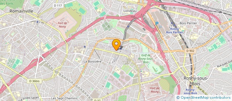 localisation de l'entreprise ELIT CLEAN à MONTREUIL
