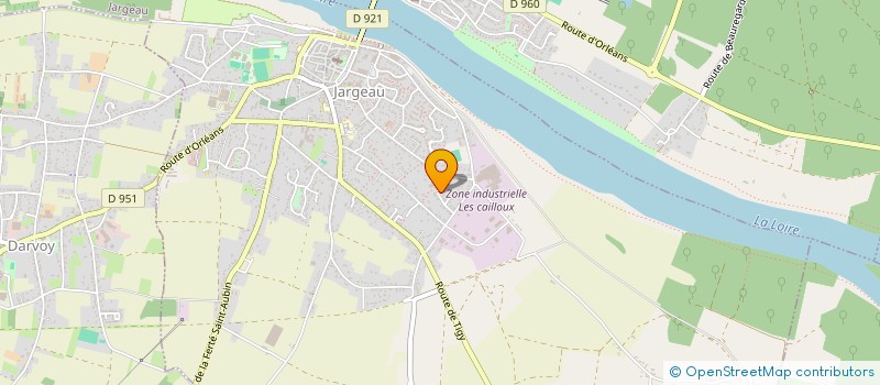 localisation de l'entreprise ELIT COUVERTURE à JARGEAU