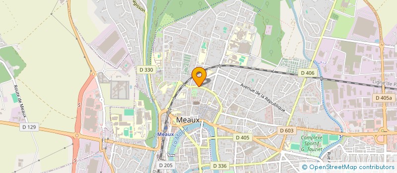 localisation de l'entreprise ELIT'IMMO  MEAUX