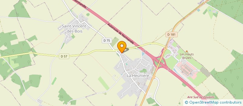 localisation de l'entreprise ELIT'INVEST  LA HEUNIERE