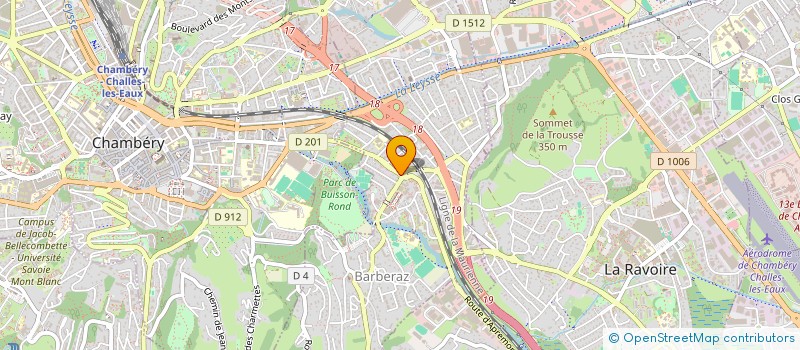 localisation de l'entreprise ELIT.NET  BARBERAZ