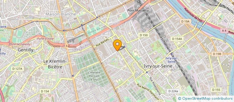 localisation de l'entreprise ELIT S SECURITE PRIVEE à IVRY-SUR-SEINE