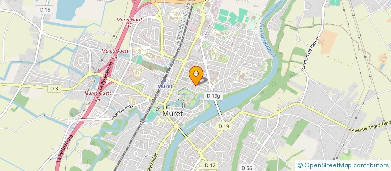 localisation de l'entreprise ELIT-TAXI-VTC DRIVER  MURET