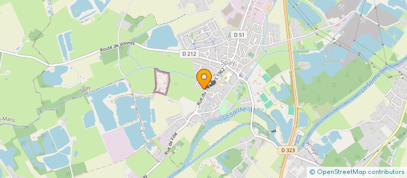 localisation de l'entreprise ELITA  LE MANS