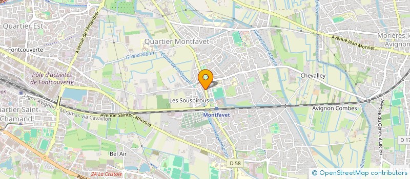 localisation de l'entreprise ELITA DRESS  AVIGNON