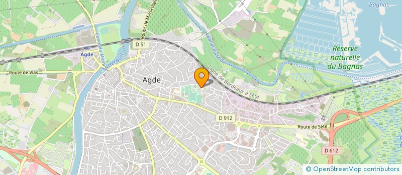 localisation de l'entreprise ELITAUX à AGDE