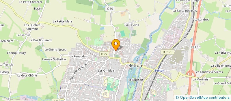 localisation de l'entreprise ELITAZ à BETTON