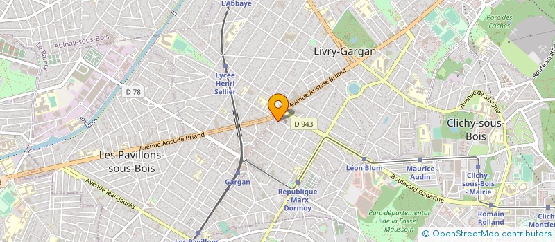 localisation de l'entreprise ELITE  LIVRY-GARGAN