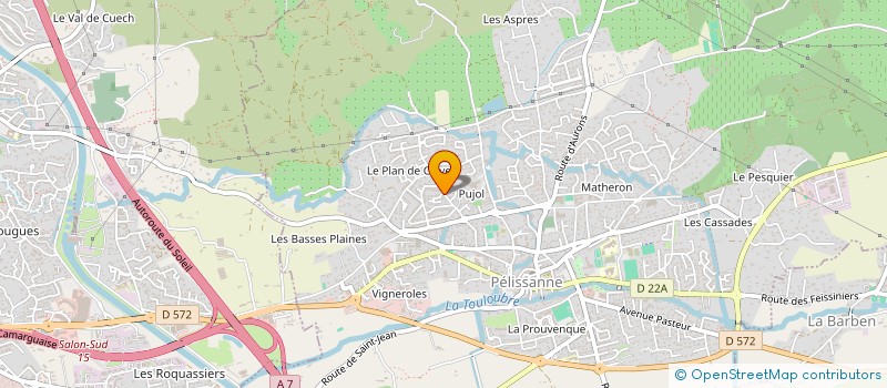 localisation de l'entreprise ELITE  PELISSANNE