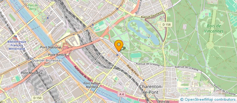 localisation de l'entreprise ELITE  CHARENTON-LE-PONT