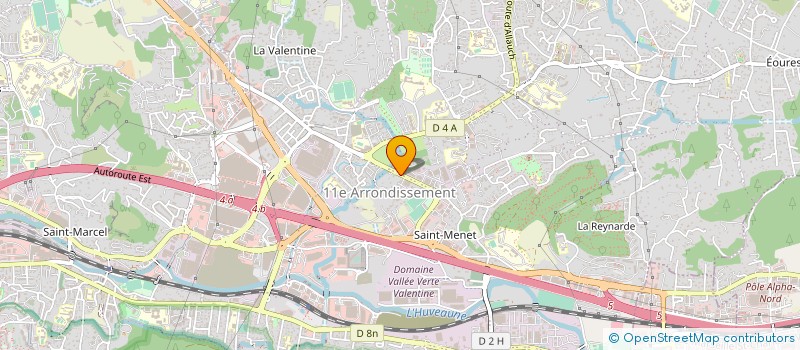 localisation de l'entreprise ELITE AMBULANCES à MARSEILLE