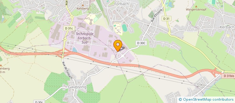 localisation de l'entreprise ELITE AMBULANCES  BEHREN-LES-FORBACH