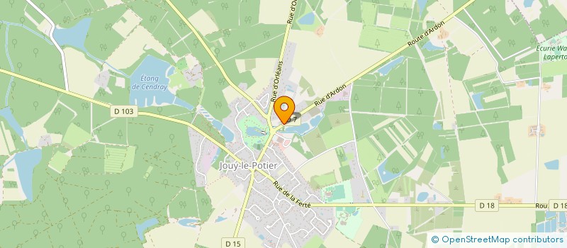 localisation de l'entreprise ELITE ASSO à SAINT-JEAN-LE-BLANC