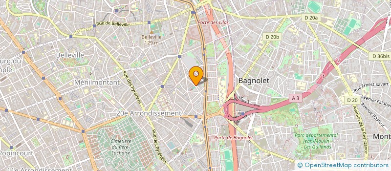 localisation de l'entreprise ELITE AUTO  PARIS