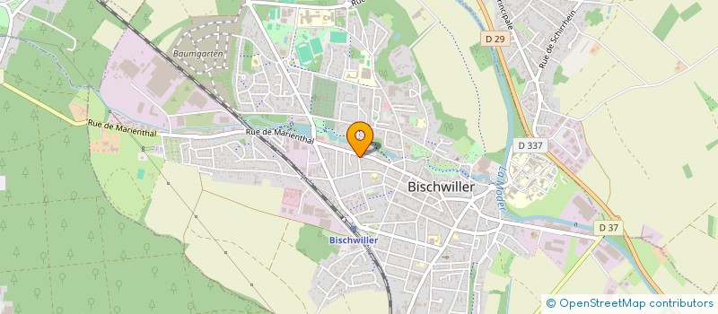 localisation de l'entreprise ELITE AUTO  BISCHWILLER