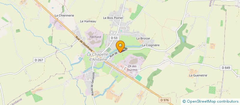 localisation de l'entreprise ELITE AUTO14 à BAGNOLES-DE-L'ORNE-NORMANDIE