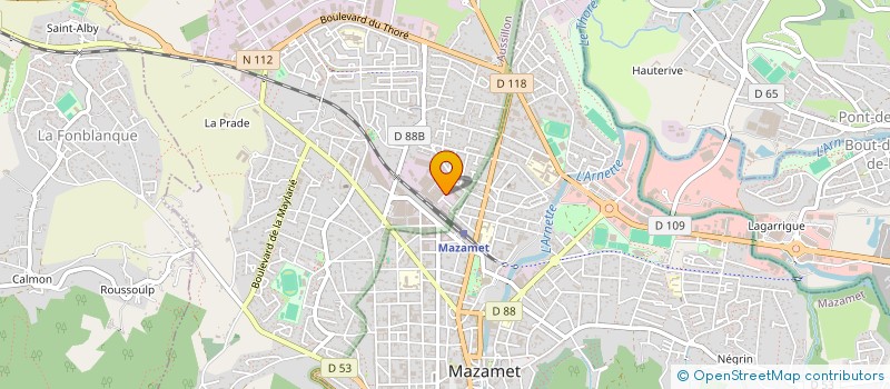 localisation de l'entreprise ELITE BOIS  AUSSILLON