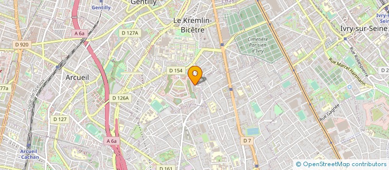 localisation de l'entreprise ELITE CAR  LE KREMLIN-BICETRE