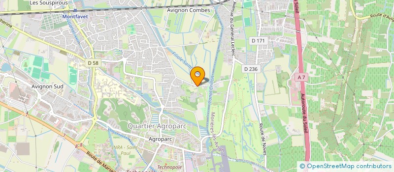 localisation de l'entreprise ELITE CAR 84  AVIGNON