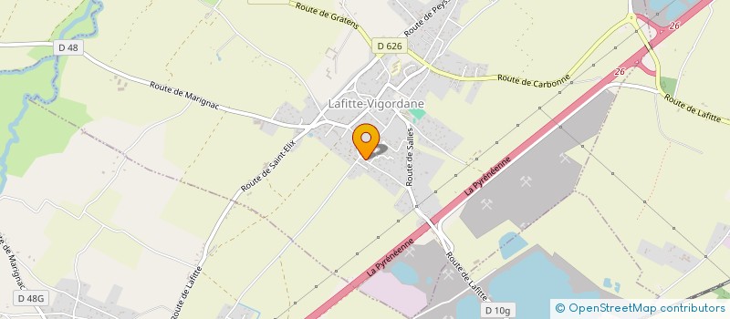 localisation de l'entreprise ELITE CAR  LAFITTE-VIGORDANE