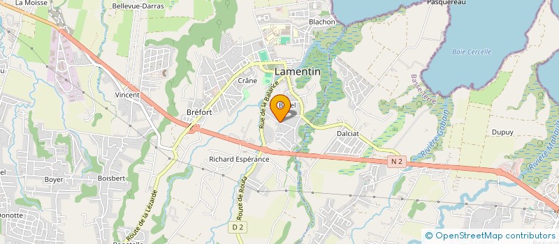 localisation de l'entreprise ELITE'CAR  LAMENTIN