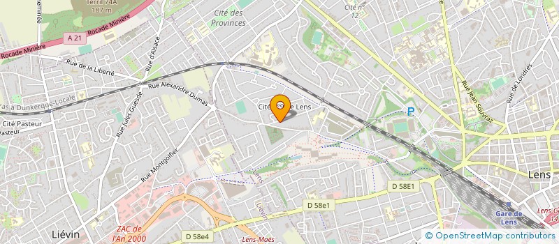 localisation de l'entreprise ELITE CARRELAGE  LENS