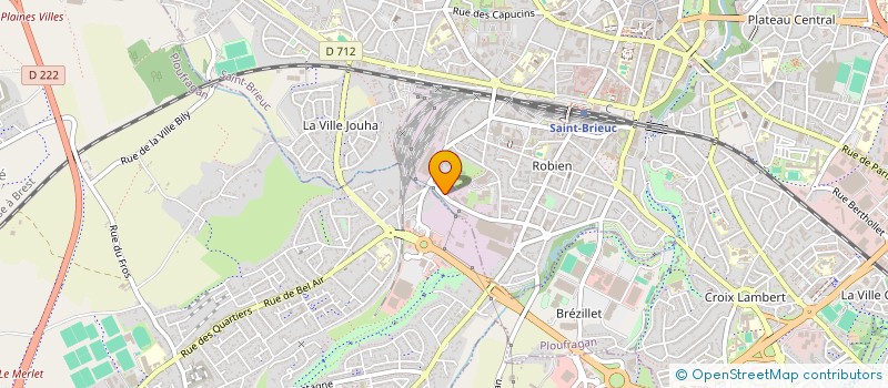 localisation de l'entreprise ELITE CARRELAGE à SAINT-BRIEUC