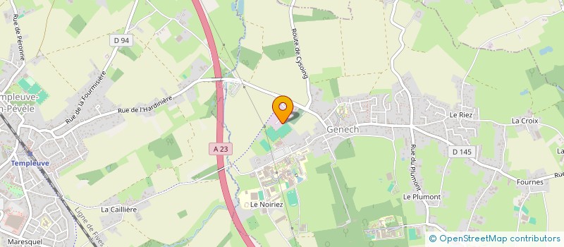 localisation de l'entreprise ELITE CHAUFFAGE PLOMBERIE  HEM