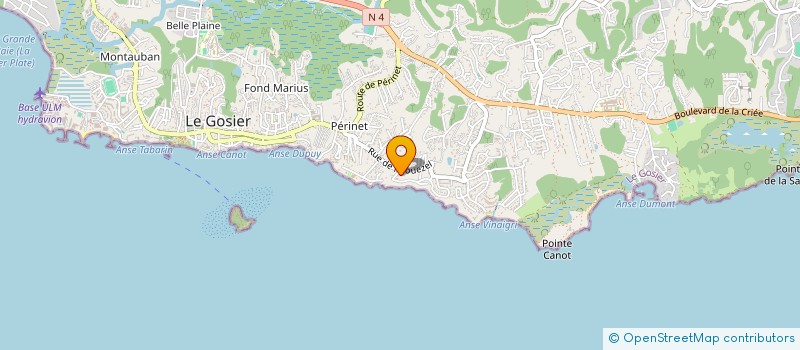 localisation de l'entreprise ELITE COACHING  LE GOSIER