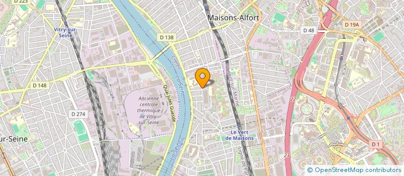 localisation de l'entreprise ELITE CONCEPT ENERGIE à ALFORTVILLE
