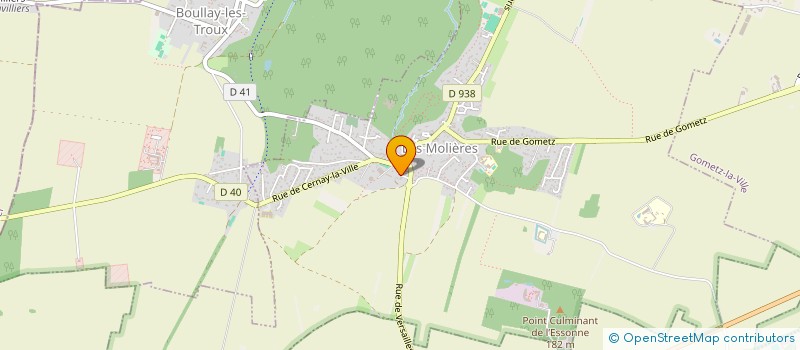 localisation de l'entreprise ELITE CONCEPTION  LES MOLIERES