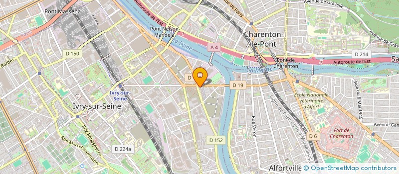 localisation de l'entreprise ELITE DISTRIB à IVRY-SUR-SEINE
