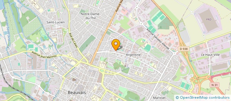 localisation de l'entreprise ELITE DRIVE  BEAUVAIS