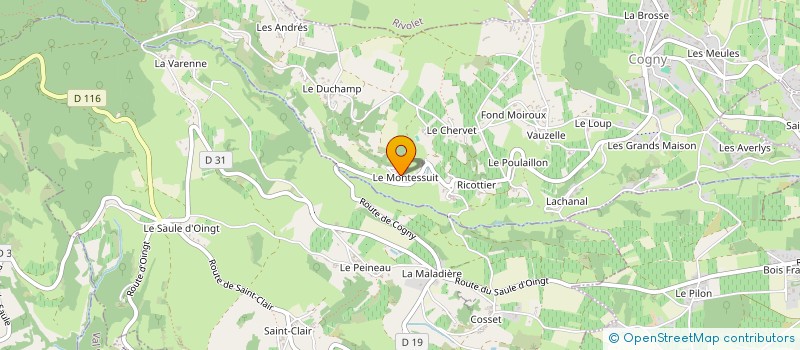 localisation de l'entreprise ELITE EXPERIENCE  COGNY