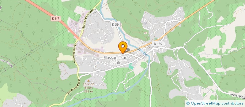 localisation de l'entreprise ELITE FACADES  FLASSANS-SUR-ISSOLE