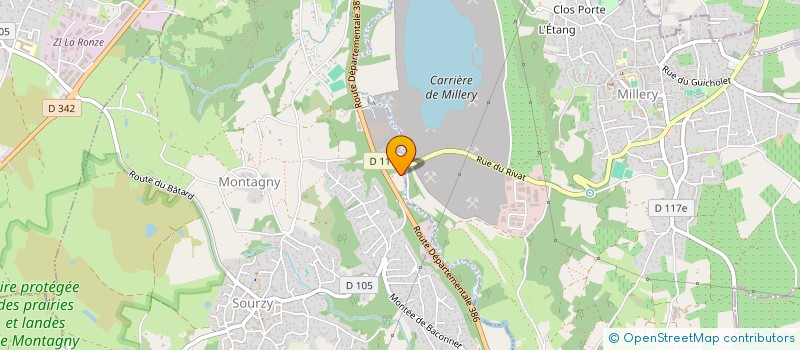 localisation de l'entreprise ELITE FRANCE  MONTAGNY